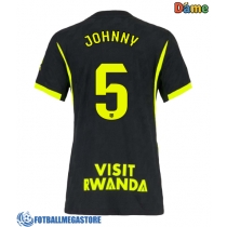 Fotballdrakt Dame Atletico Madrid Johnny Cardoso #5 Bortedrakt 2026-27 Kortermet